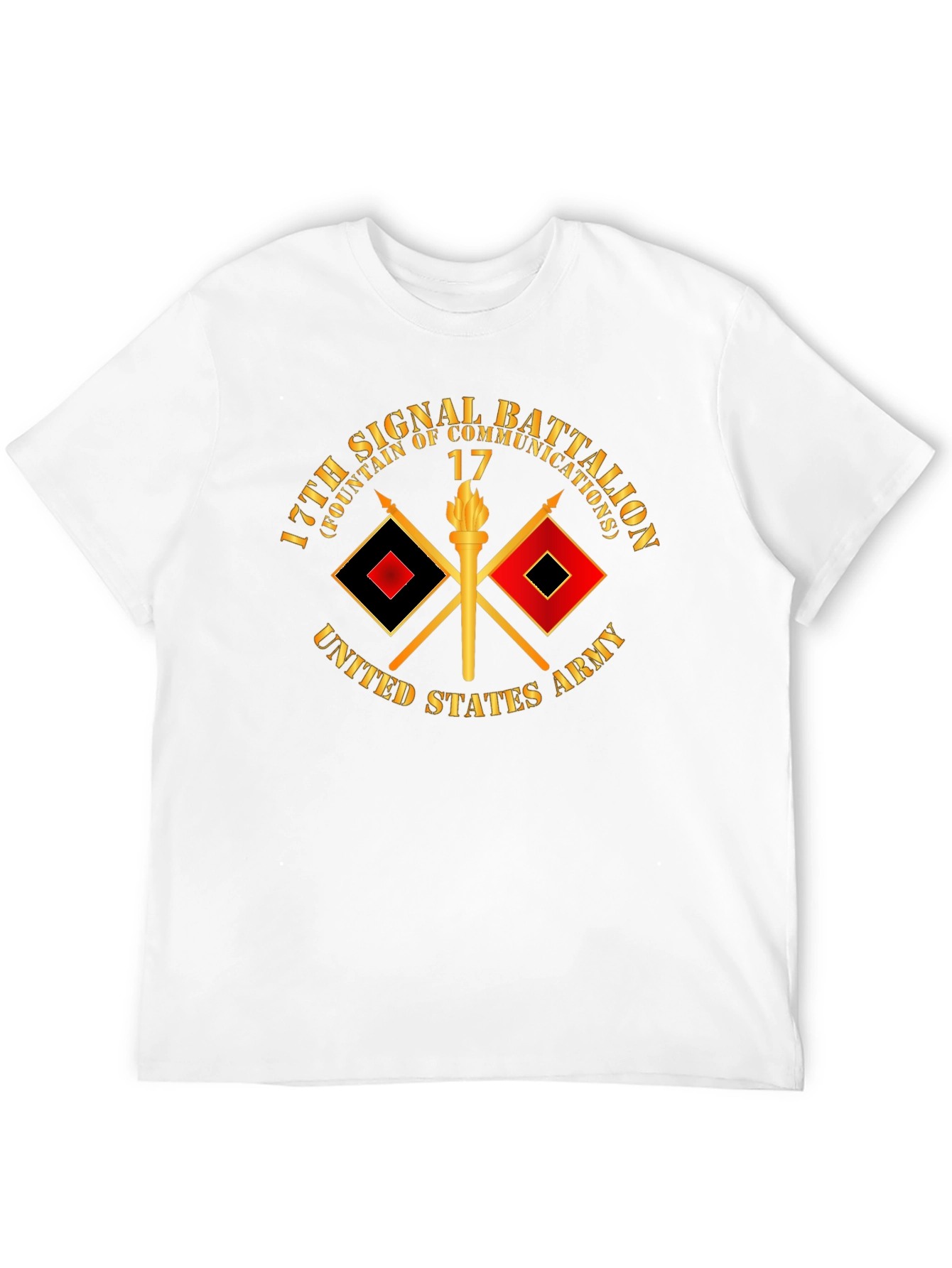17th Signal Battalion T-Shirt - Military Pride