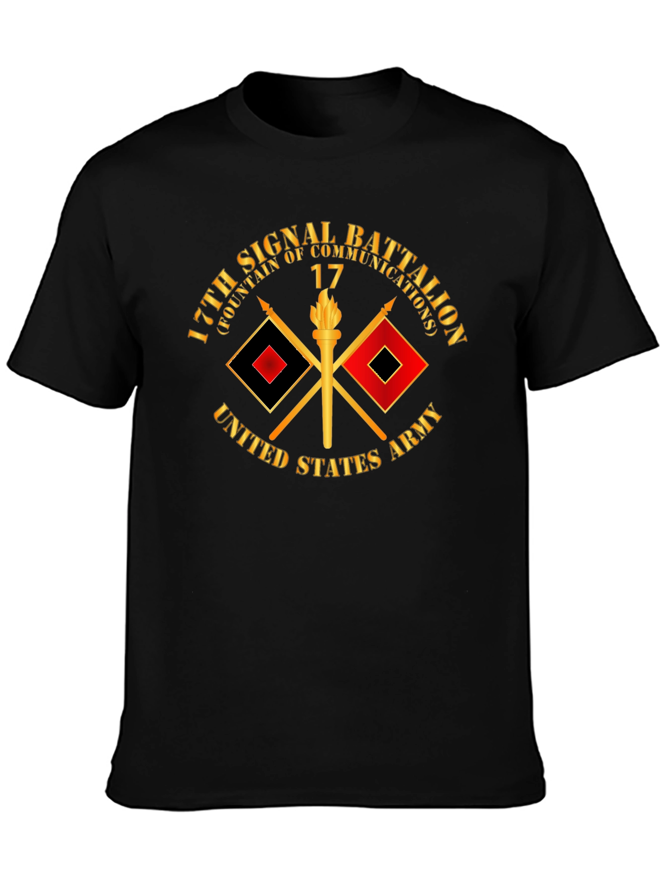 17th Signal Battalion T-Shirt - Military Pride