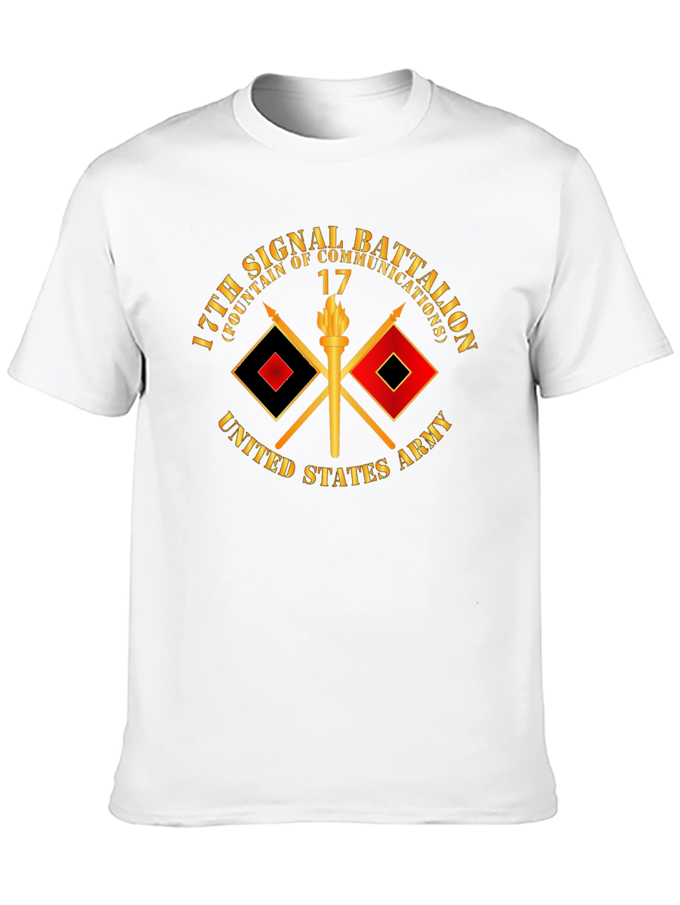 17th Signal Battalion T-Shirt - Military Pride