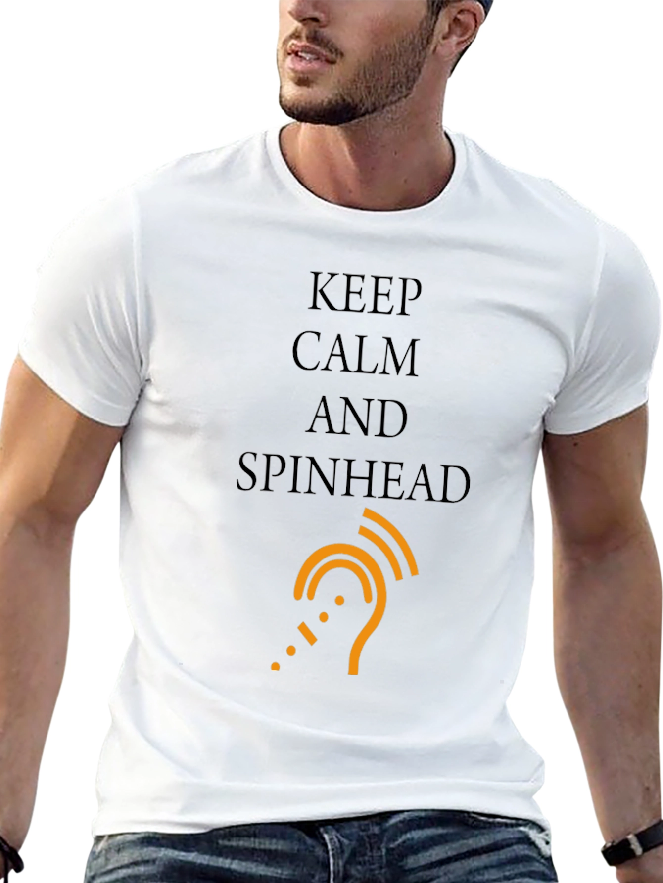 Keep Calm Spinhead Tee