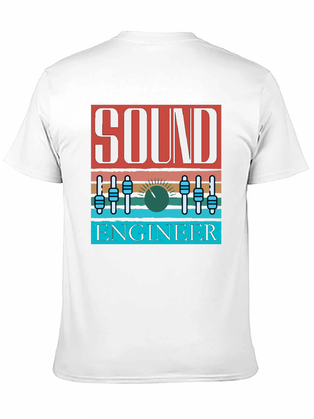 Sound Engineer T-Shirt - Audio Mixing Apparel