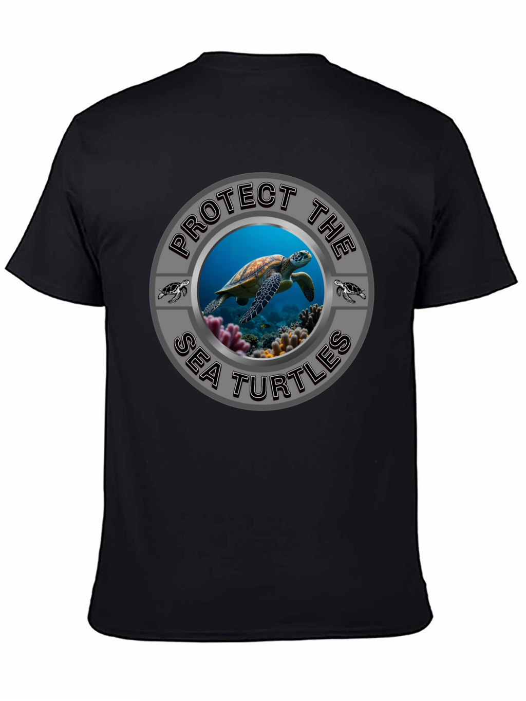 Protect Sea Turtles Graphic T-Shirt - Conservation Tee