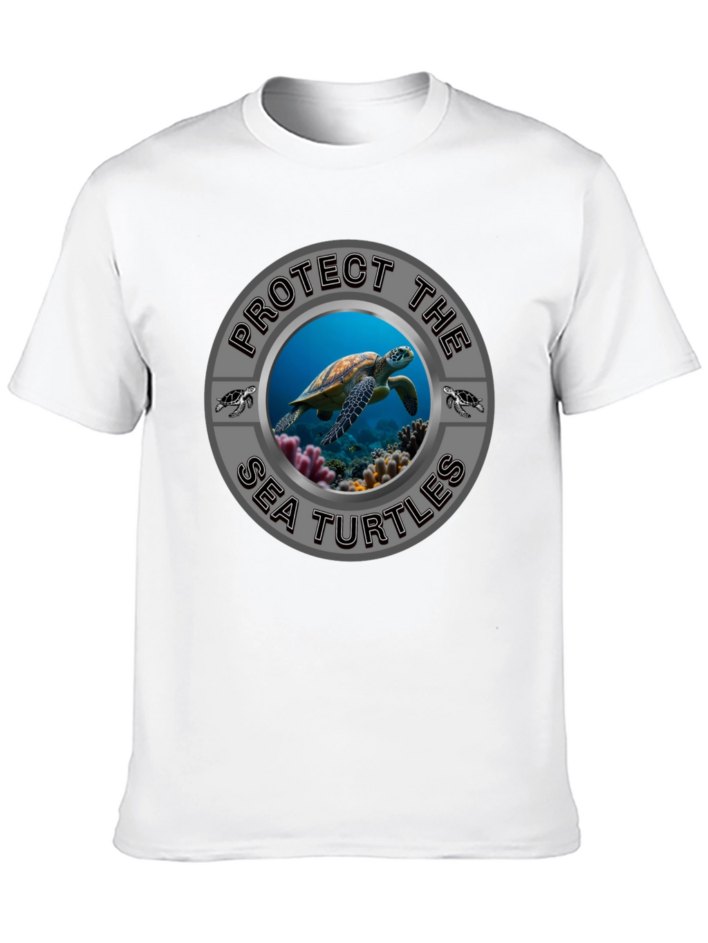 Protect Sea Turtles Graphic T-Shirt - Conservation Tee