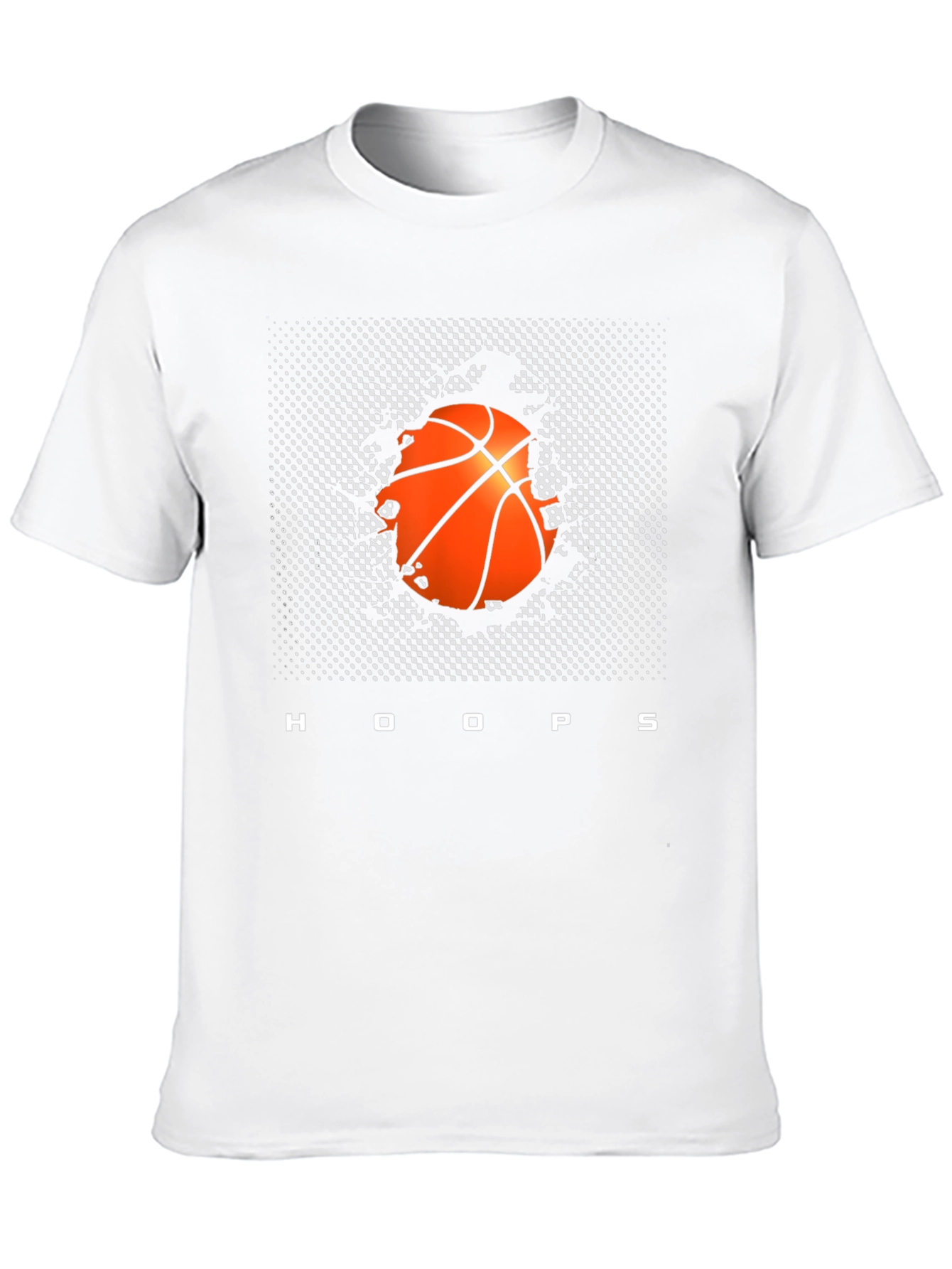 Hoops Basketball Graphic Tee