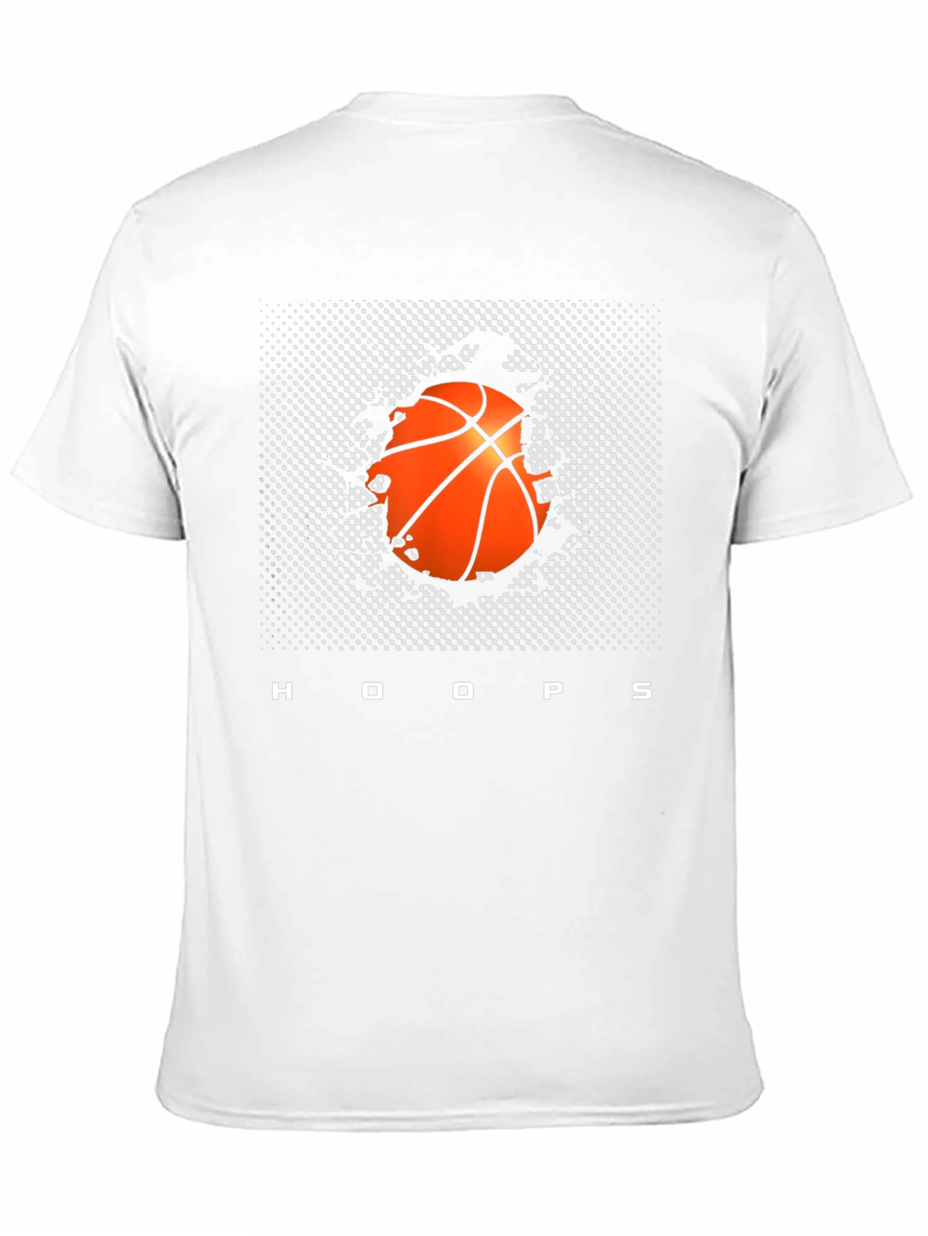 Hoops Basketball Graphic Tee