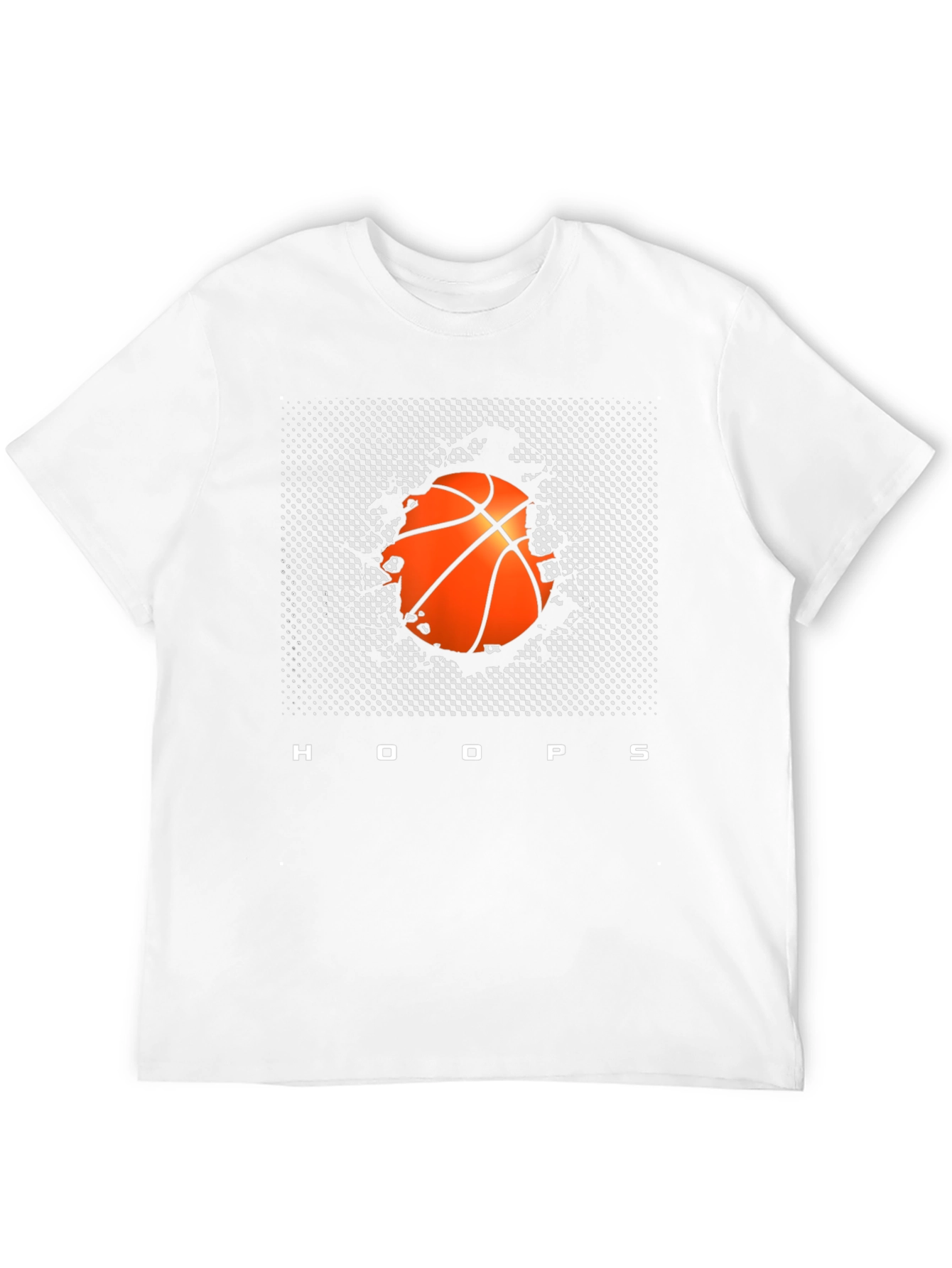 Hoops Basketball Graphic Tee