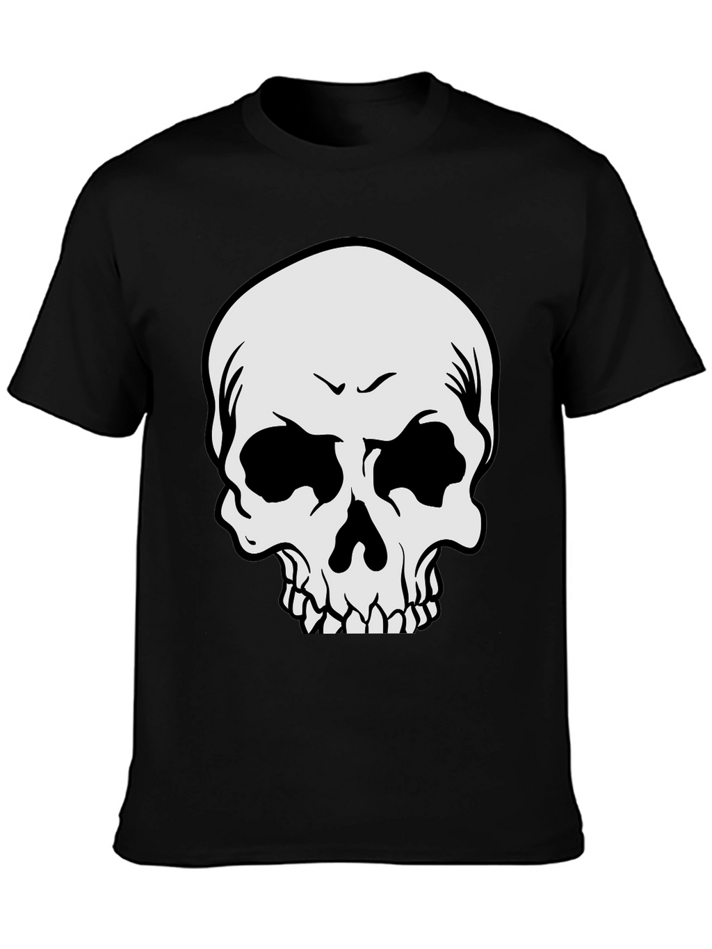 Skull Graphic Black T-Shirt