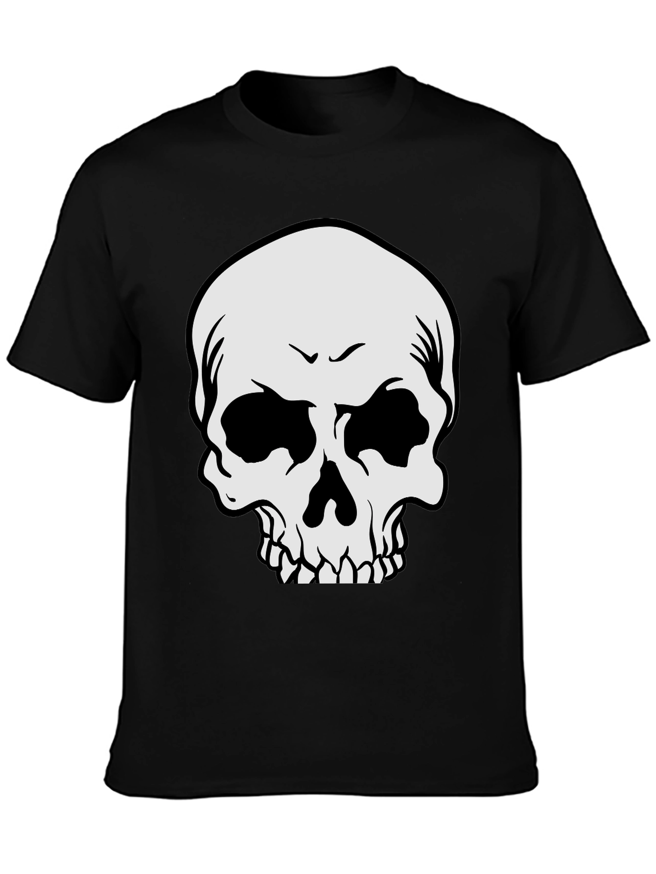 Skull Graphic Black T-Shirt