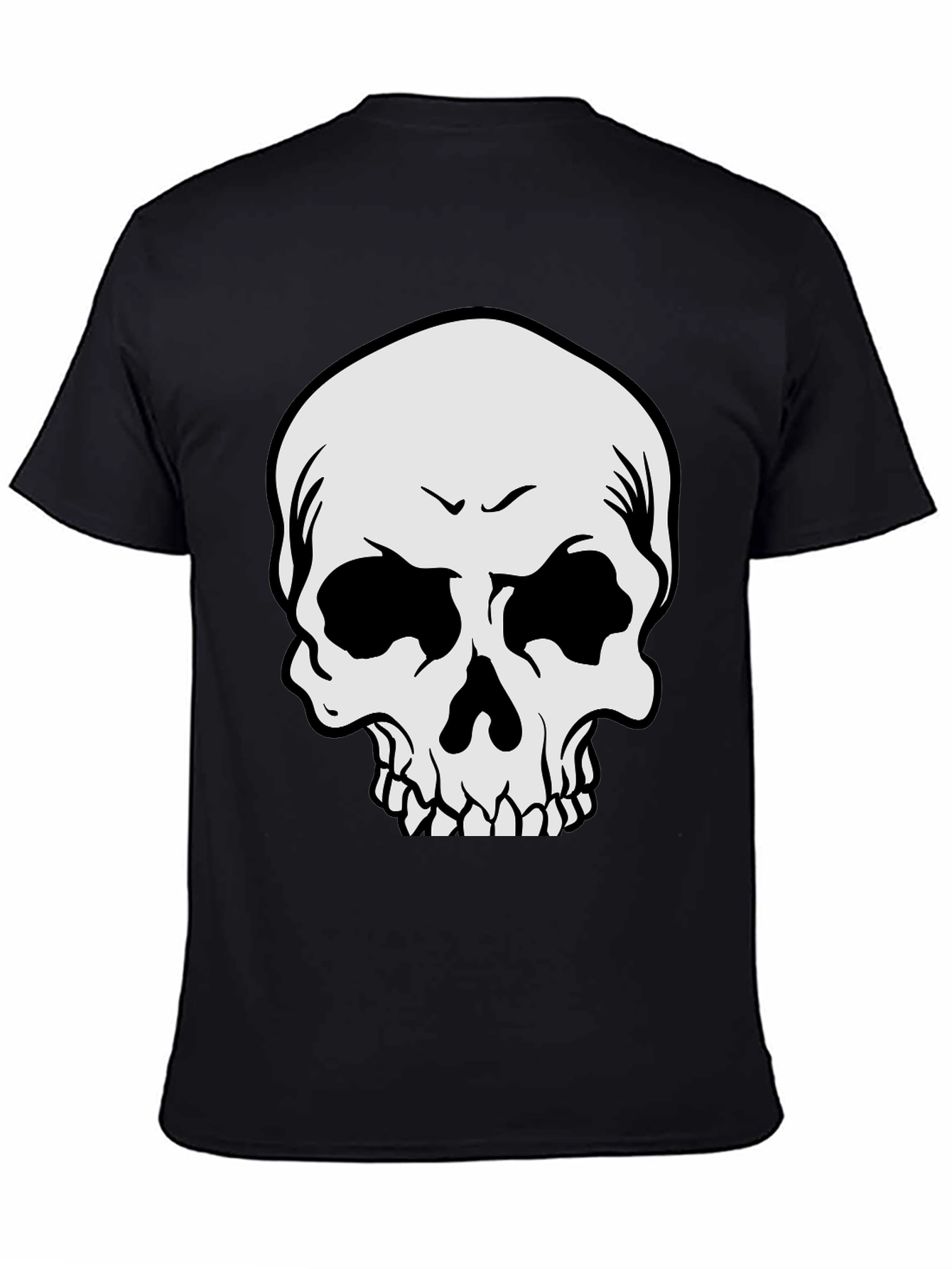 Skull Graphic Black T-Shirt