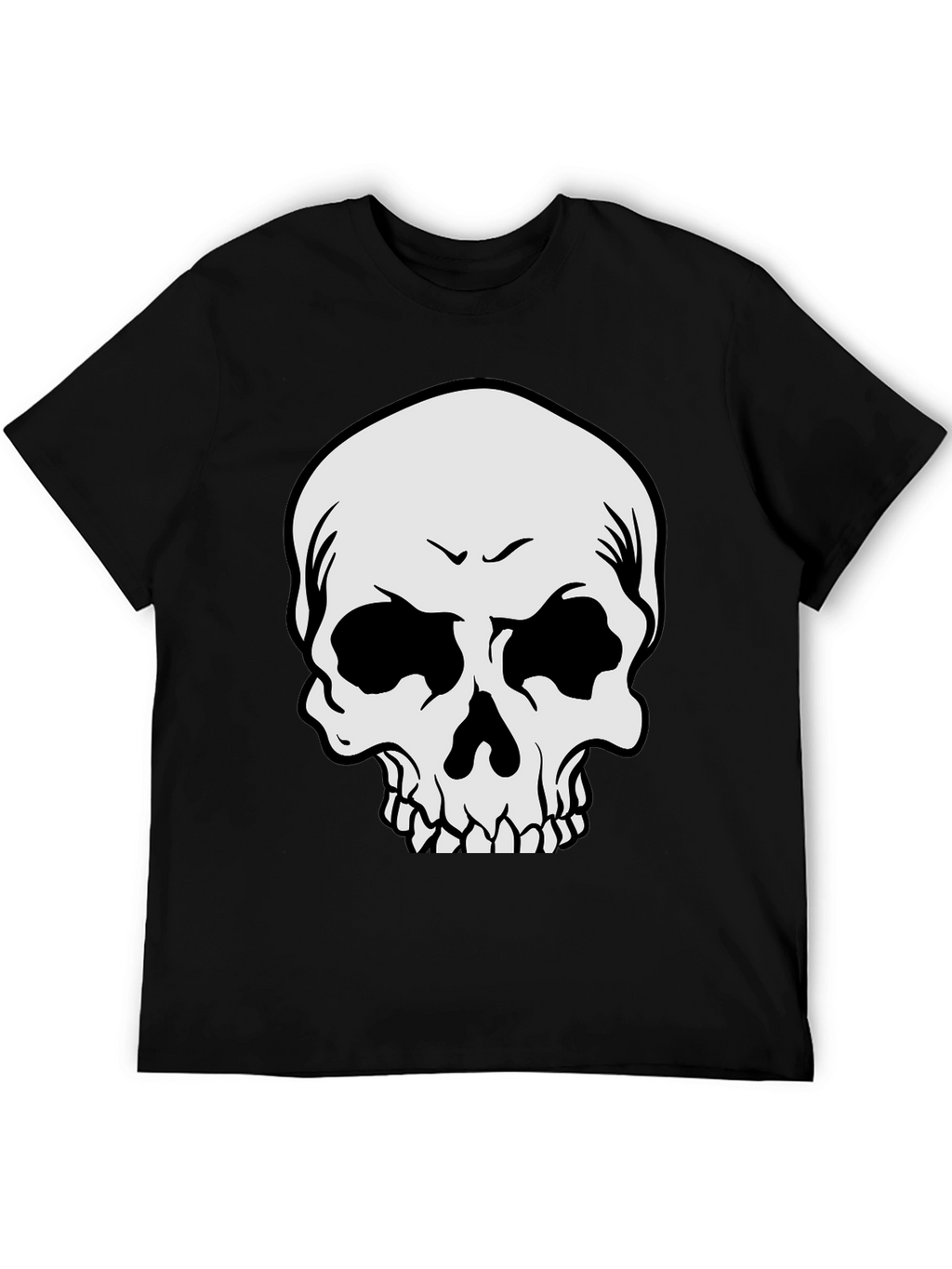 Skull Graphic Black T-Shirt