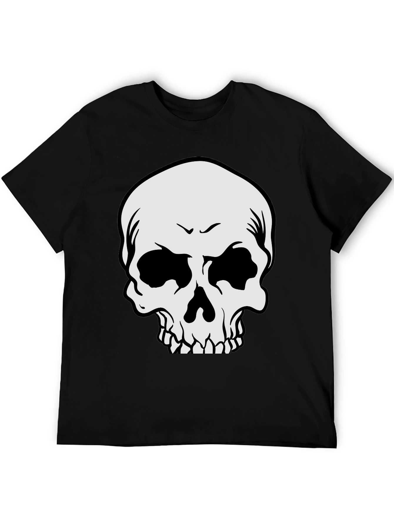 Skull Graphic Black T-Shirt