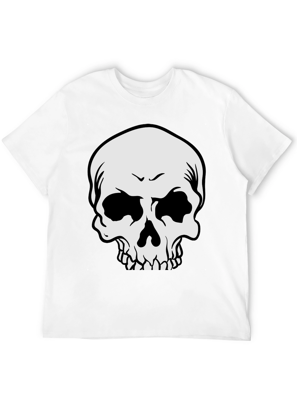 Skull Graphic Black T-Shirt