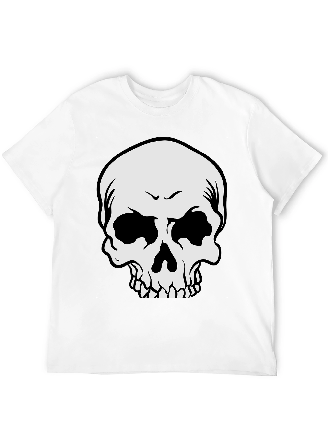 Skull Graphic Black T-Shirt