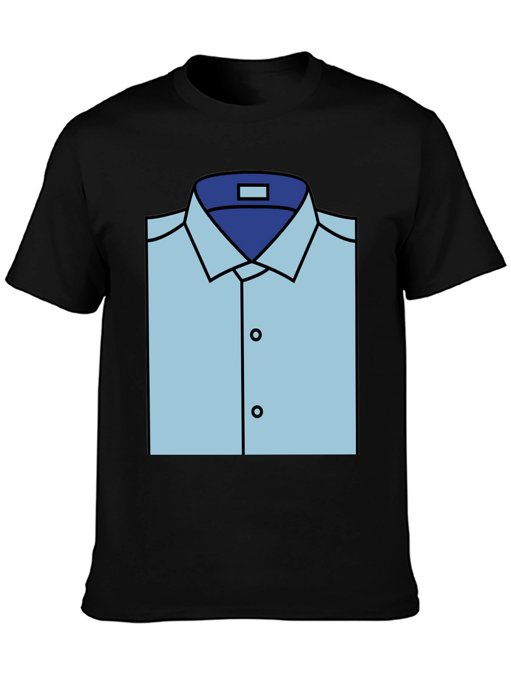 Novelty Dress Shirt Graphic Tee