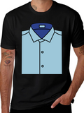 Novelty Dress Shirt Graphic Tee