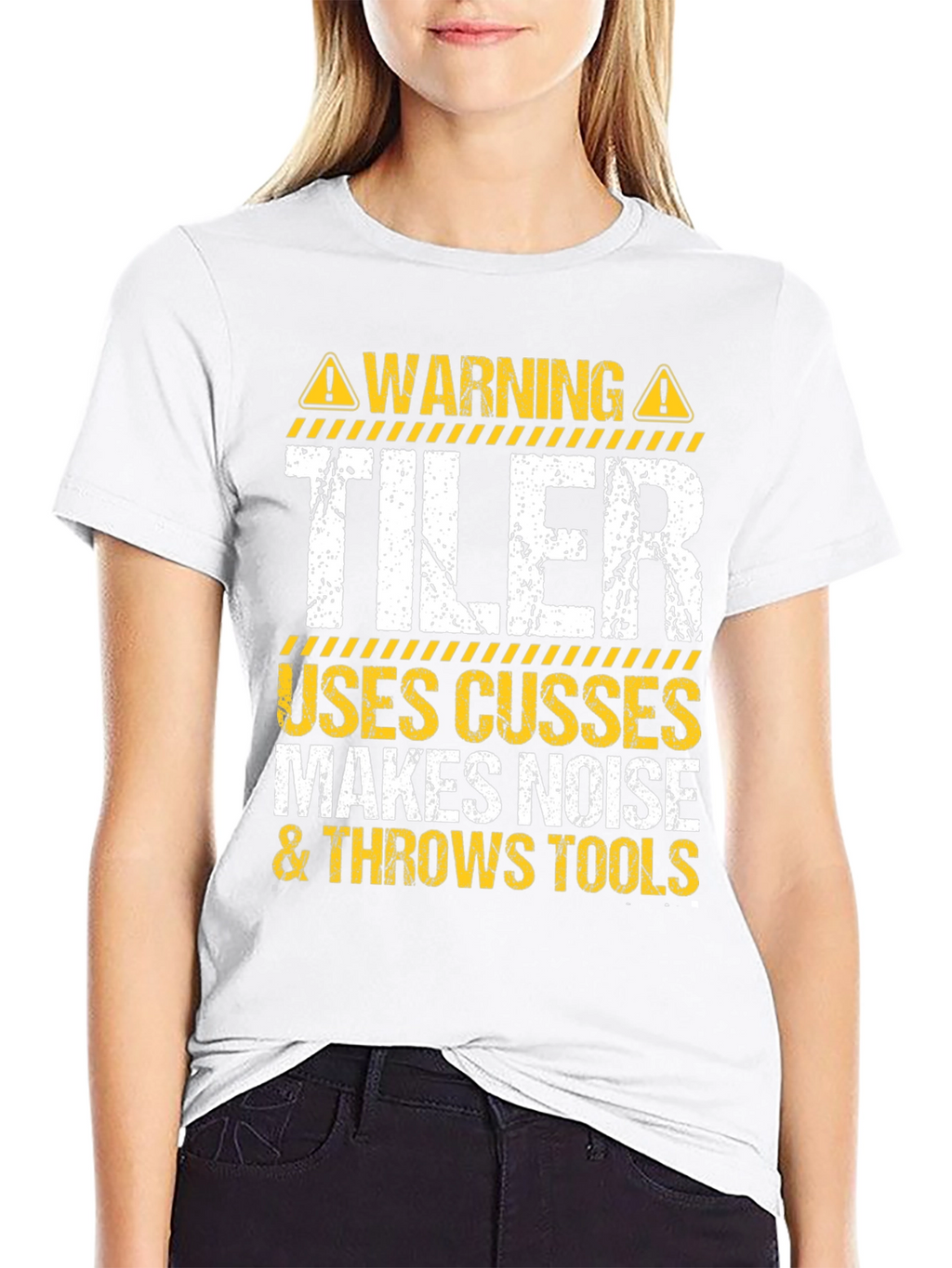 Warning Tiler Graphic Tee