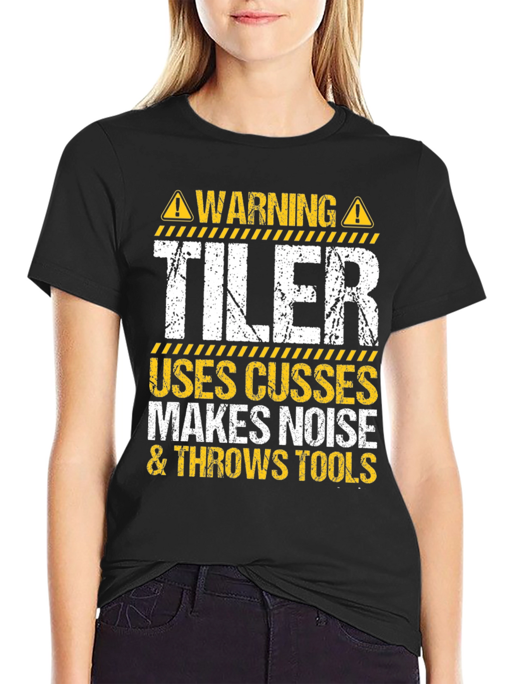 Warning Tiler Graphic Tee
