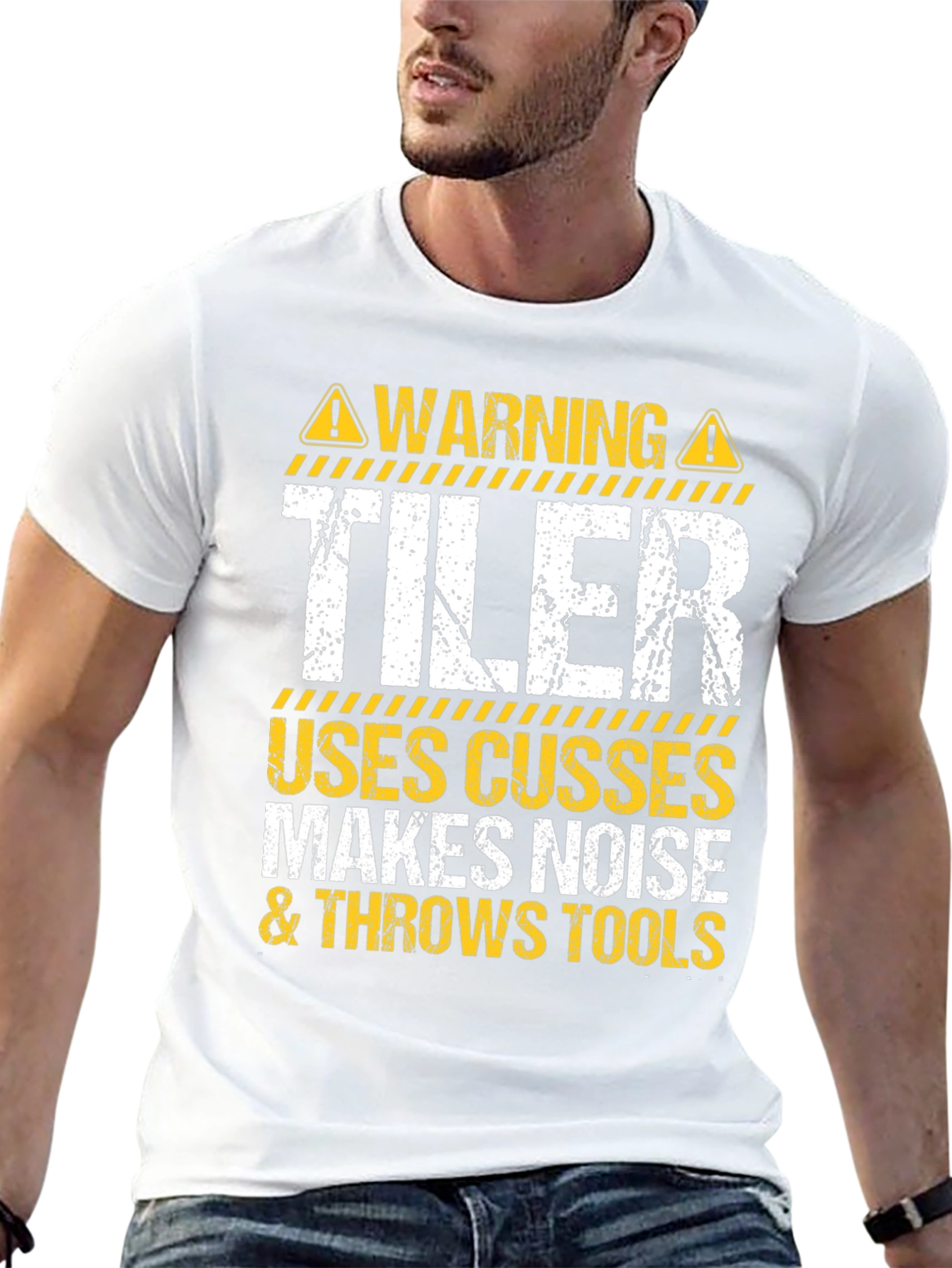Warning Tiler Graphic Tee