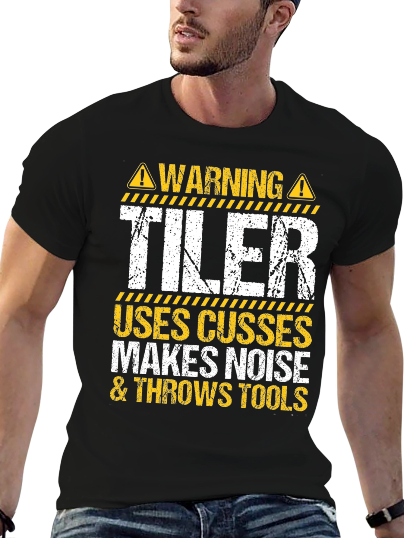 Warning Tiler Graphic Tee
