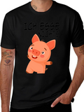 Ich Esse Nichts Funny Pig T-Shirt