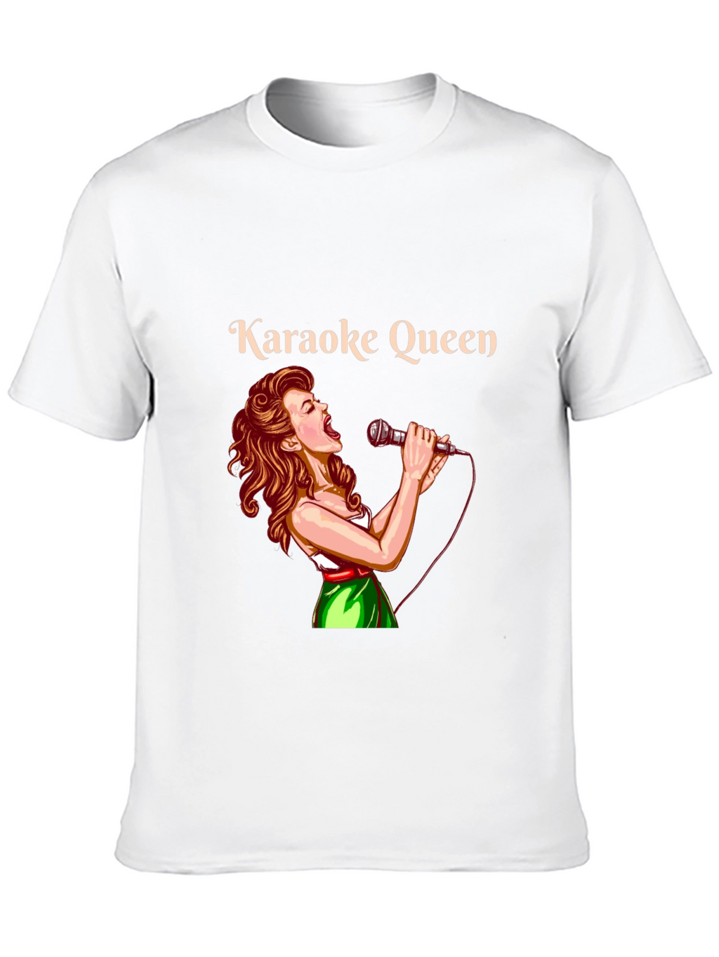 Karaoke Queen Graphic T-Shirt
