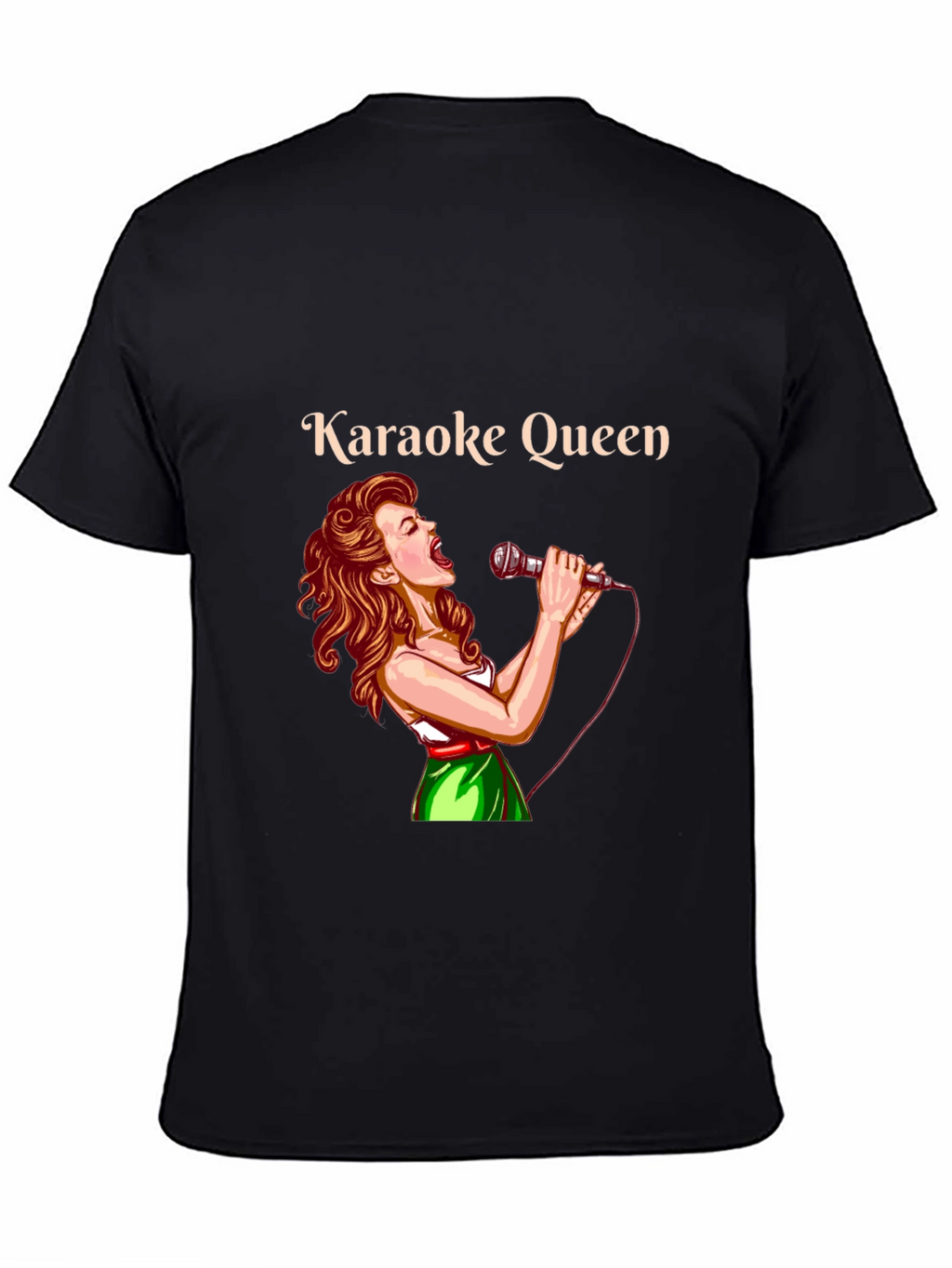 Karaoke Queen Graphic T-Shirt
