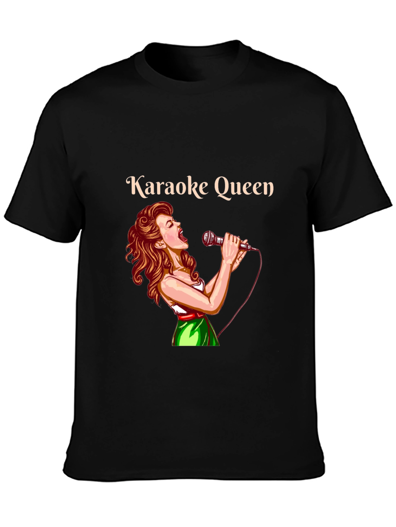 Karaoke Queen Graphic T-Shirt
