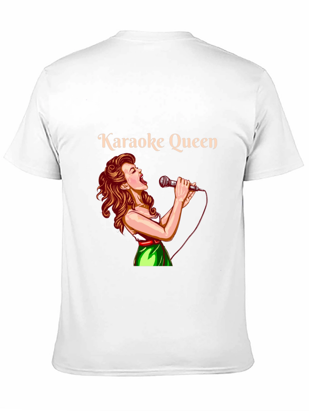 Karaoke Queen Graphic T-Shirt