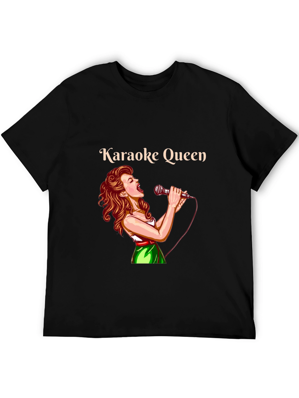 Karaoke Queen Graphic T-Shirt