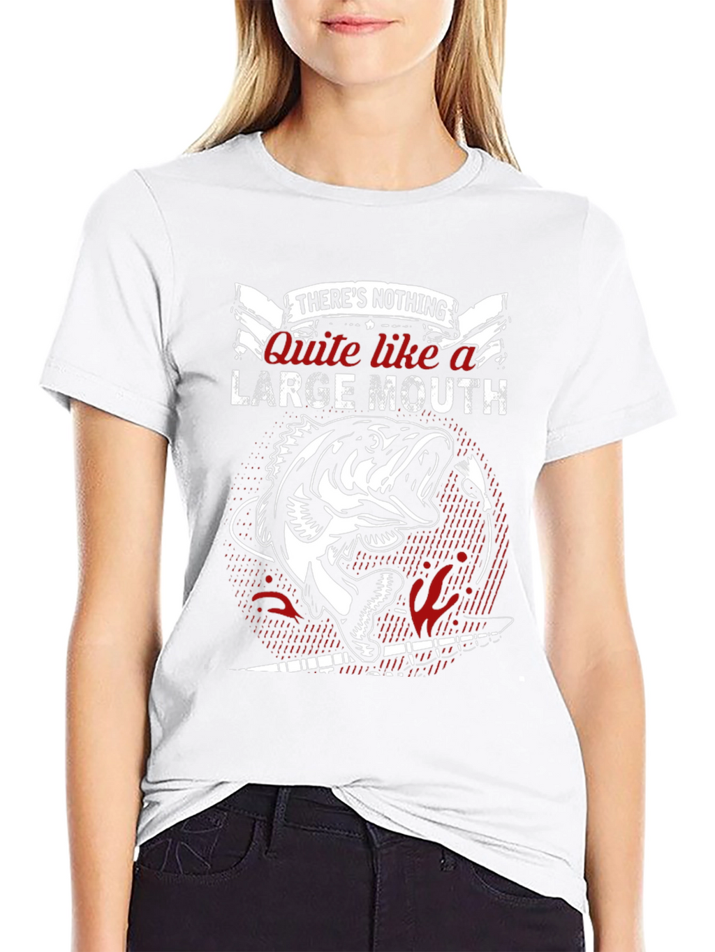 Large Mouth Bass Fishing T-Shirt