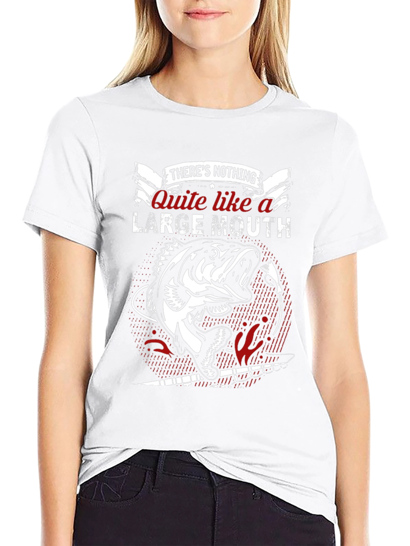 Large Mouth Bass Fishing T-Shirt
