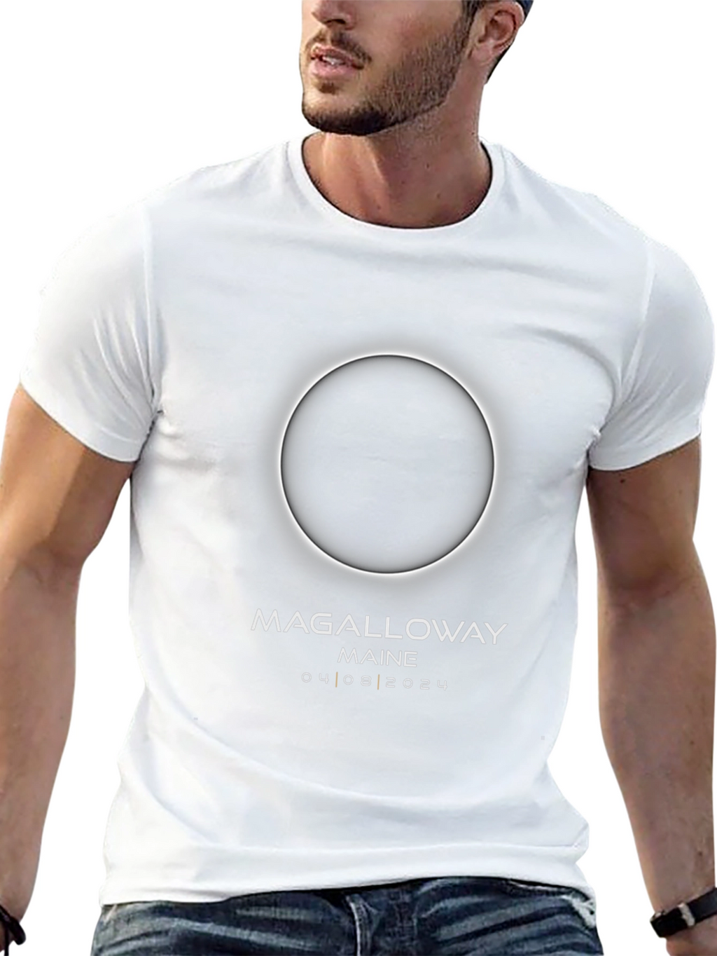 Magalloway Maine Eclipse 2024 T-Shirt