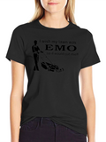Emo Lawn T-Shirt - Funny Graphic Tee