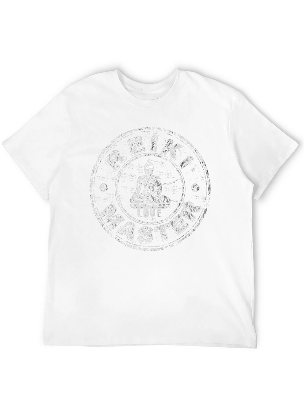 Reiki Master Black T-Shirt - Spiritual Wellness Design