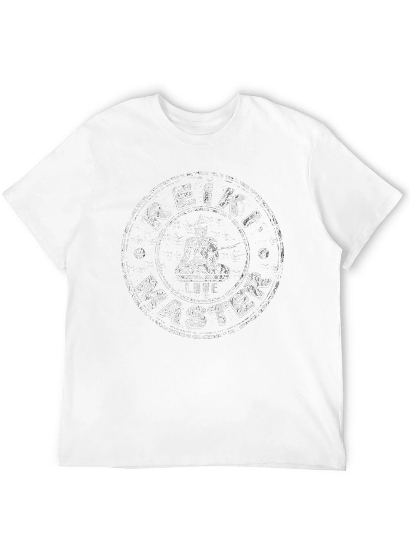 Reiki Master Black T-Shirt - Spiritual Wellness Design