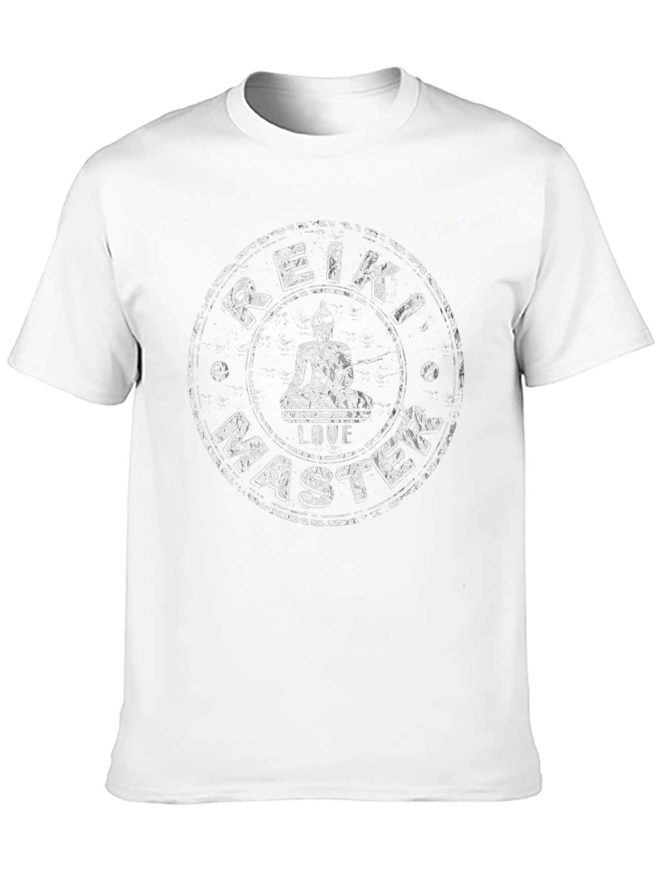 Reiki Master Black T-Shirt - Spiritual Wellness Design