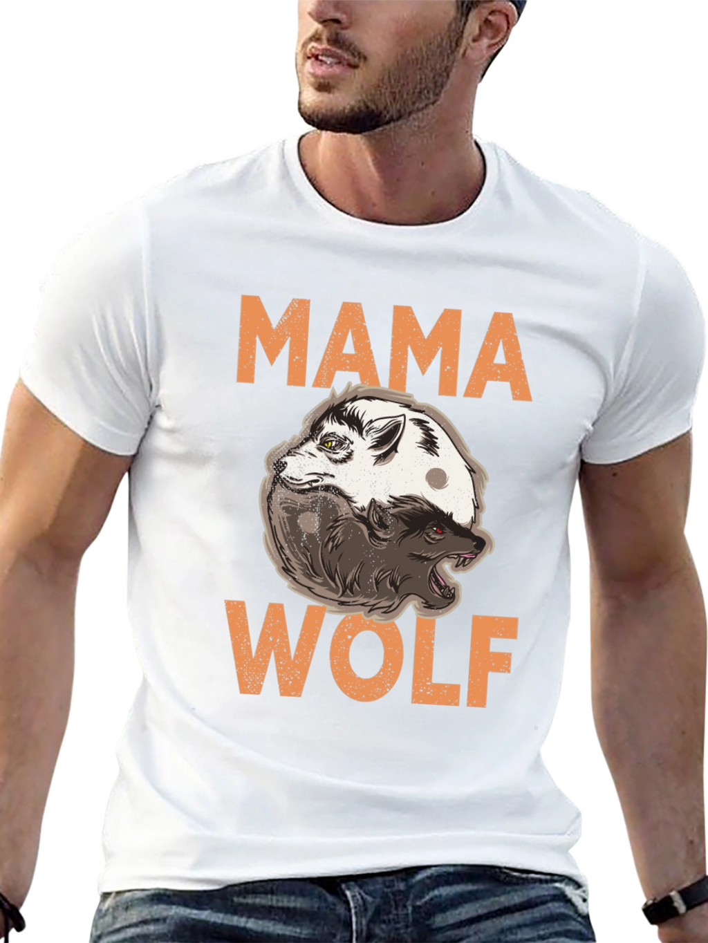 Mama Wolf Graphic Tee