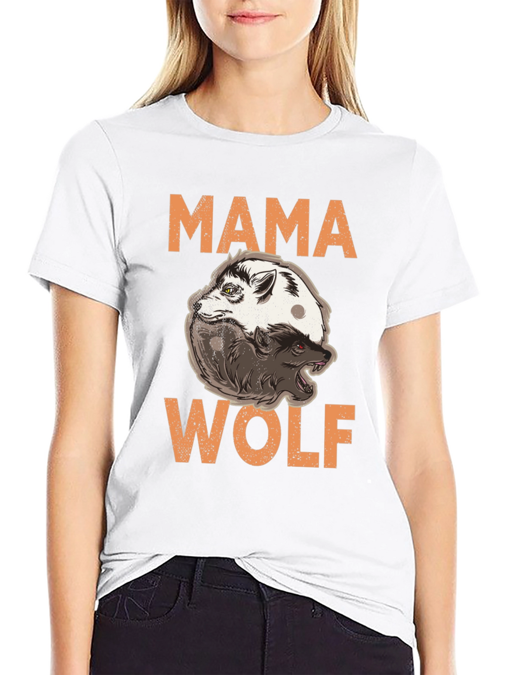 Mama Wolf Graphic Tee