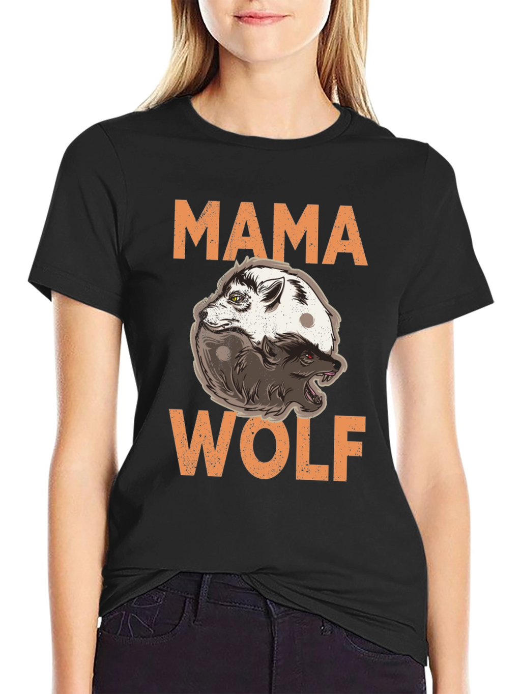 Mama Wolf Graphic Tee