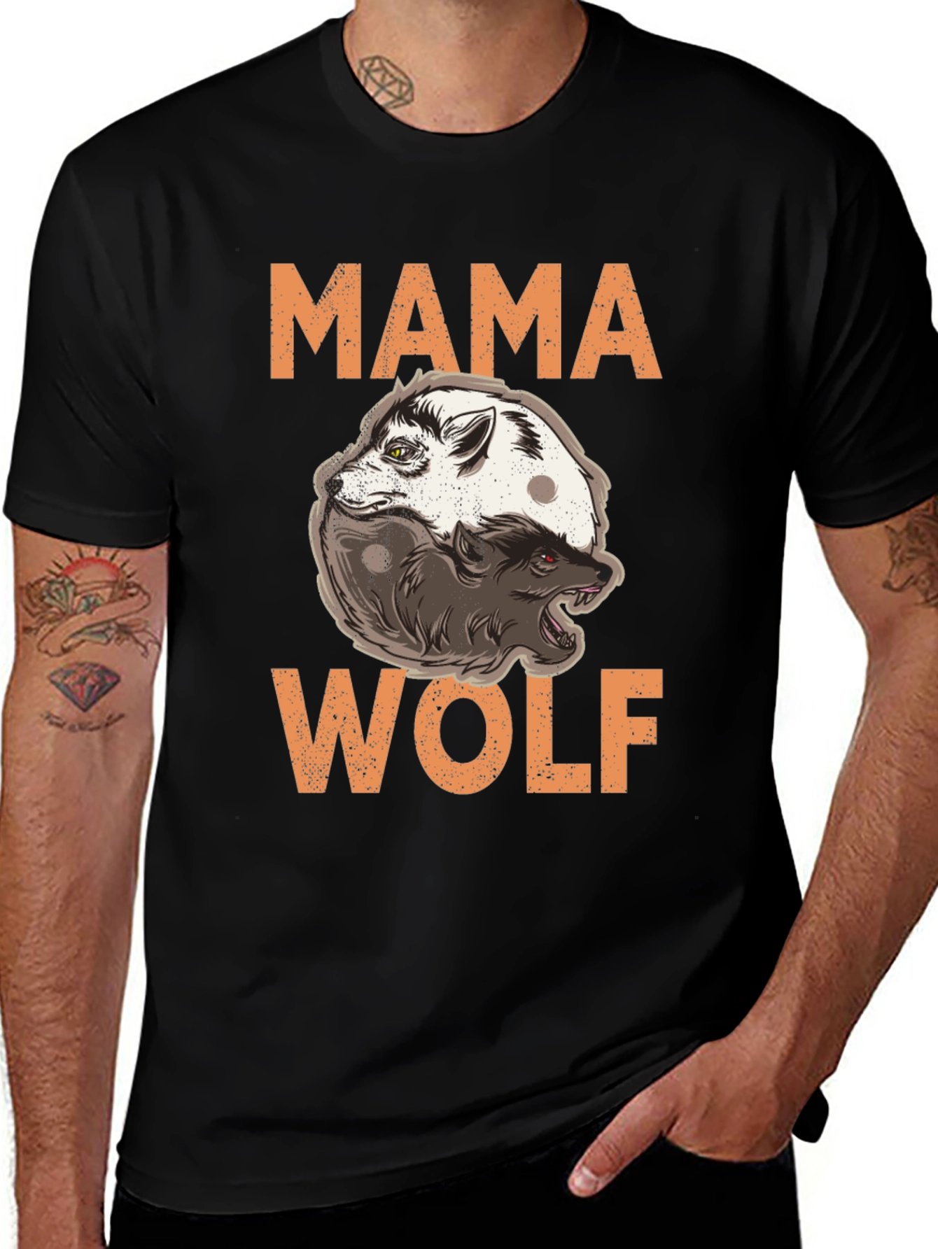 Mama Wolf Graphic Tee