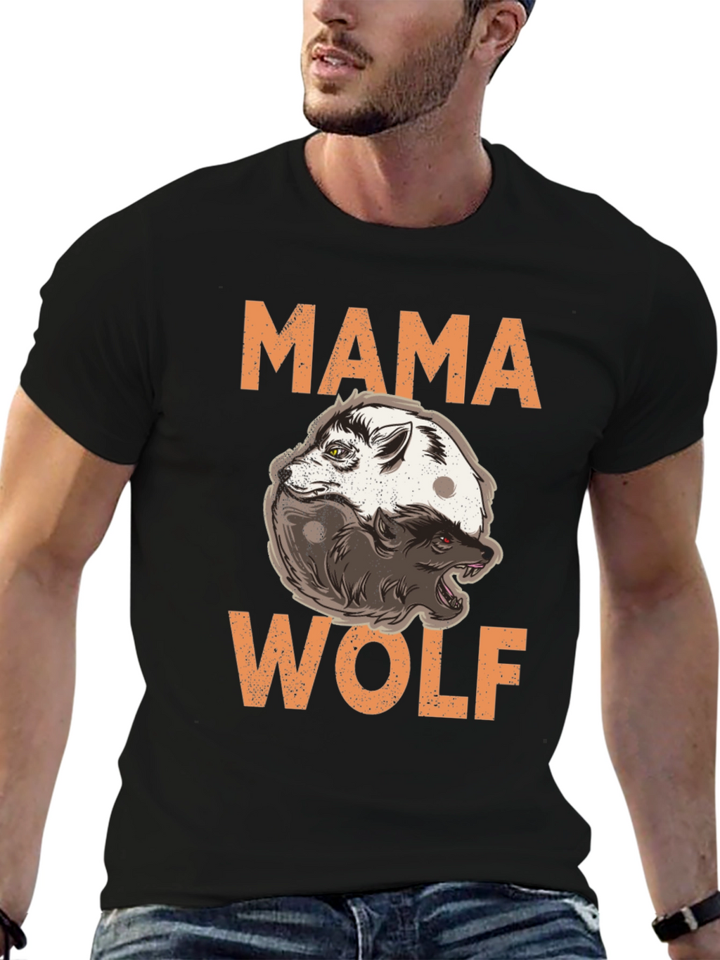 Mama Wolf Graphic Tee