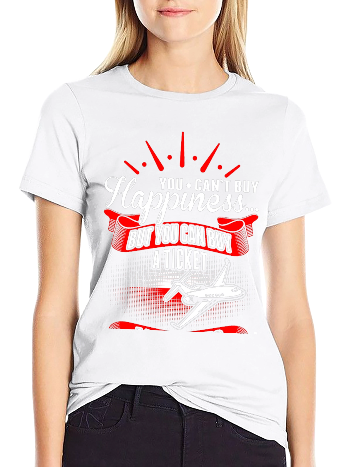 Happiness Ticket Graphic Tee