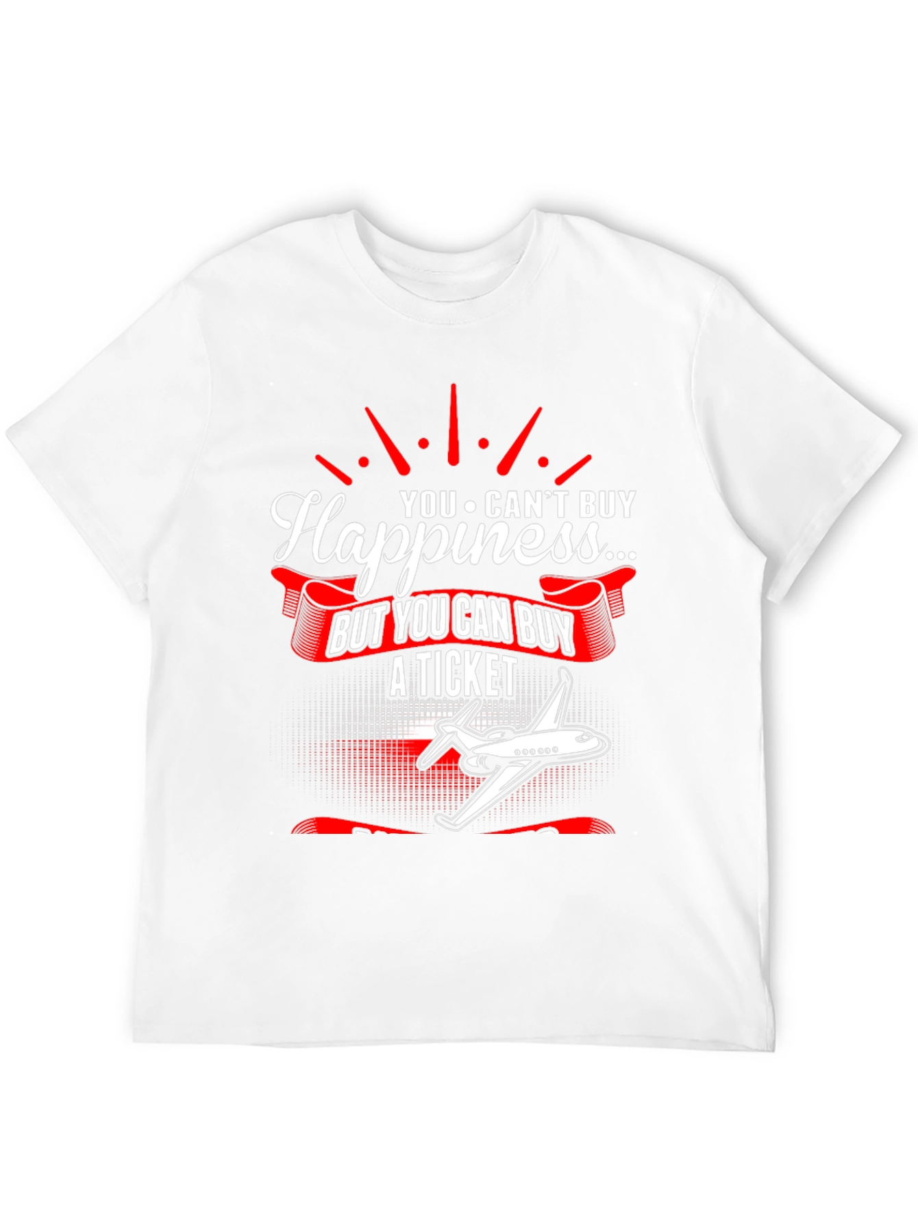 Happiness Ticket Graphic Tee