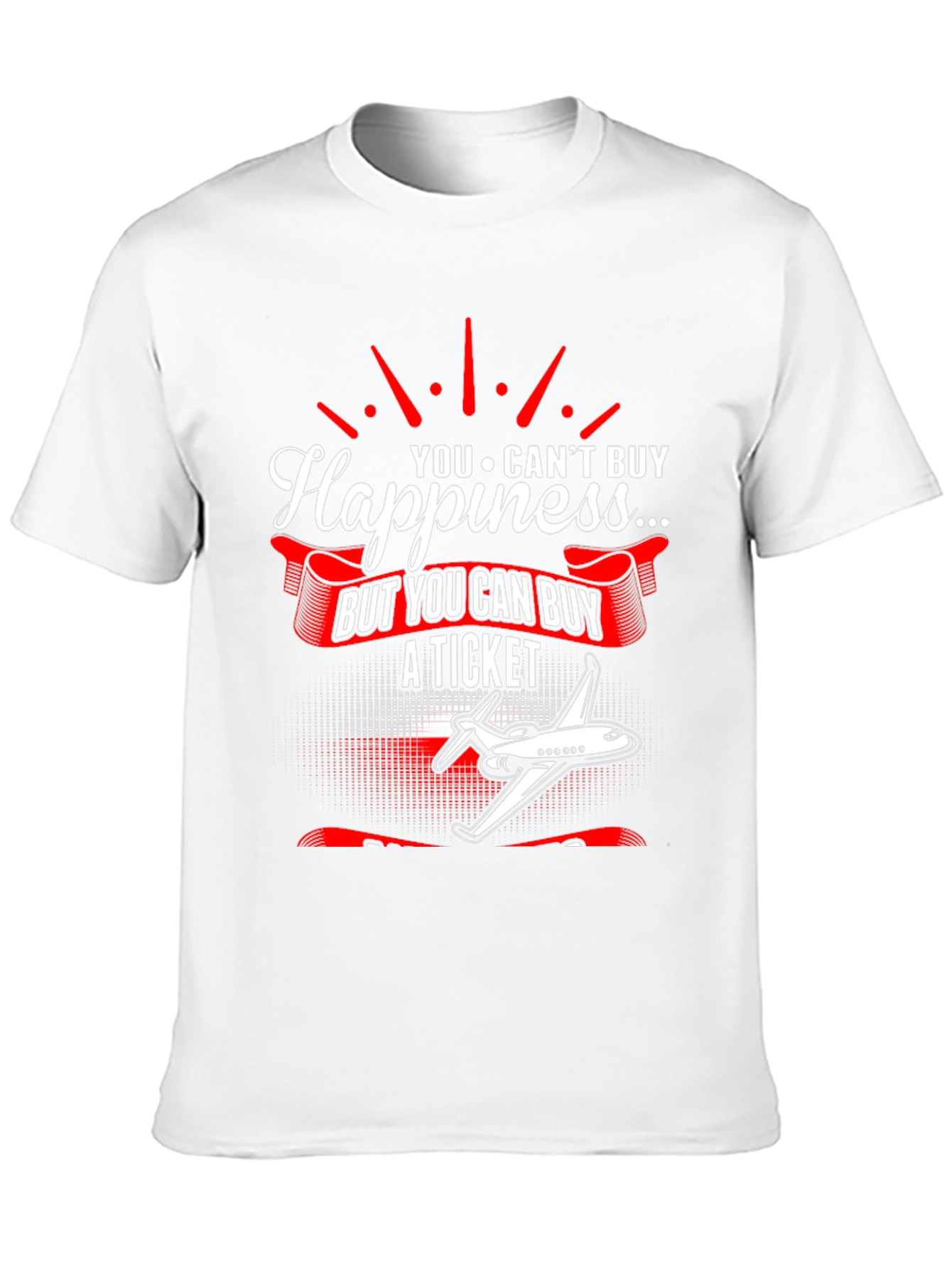Happiness Ticket Graphic Tee