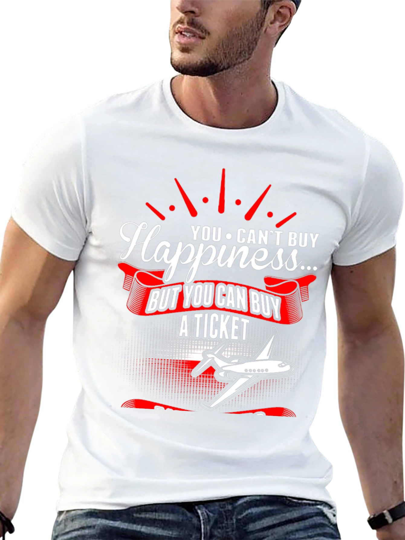 Happiness Ticket Graphic Tee