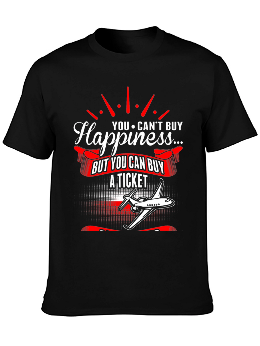Happiness Ticket Graphic Tee