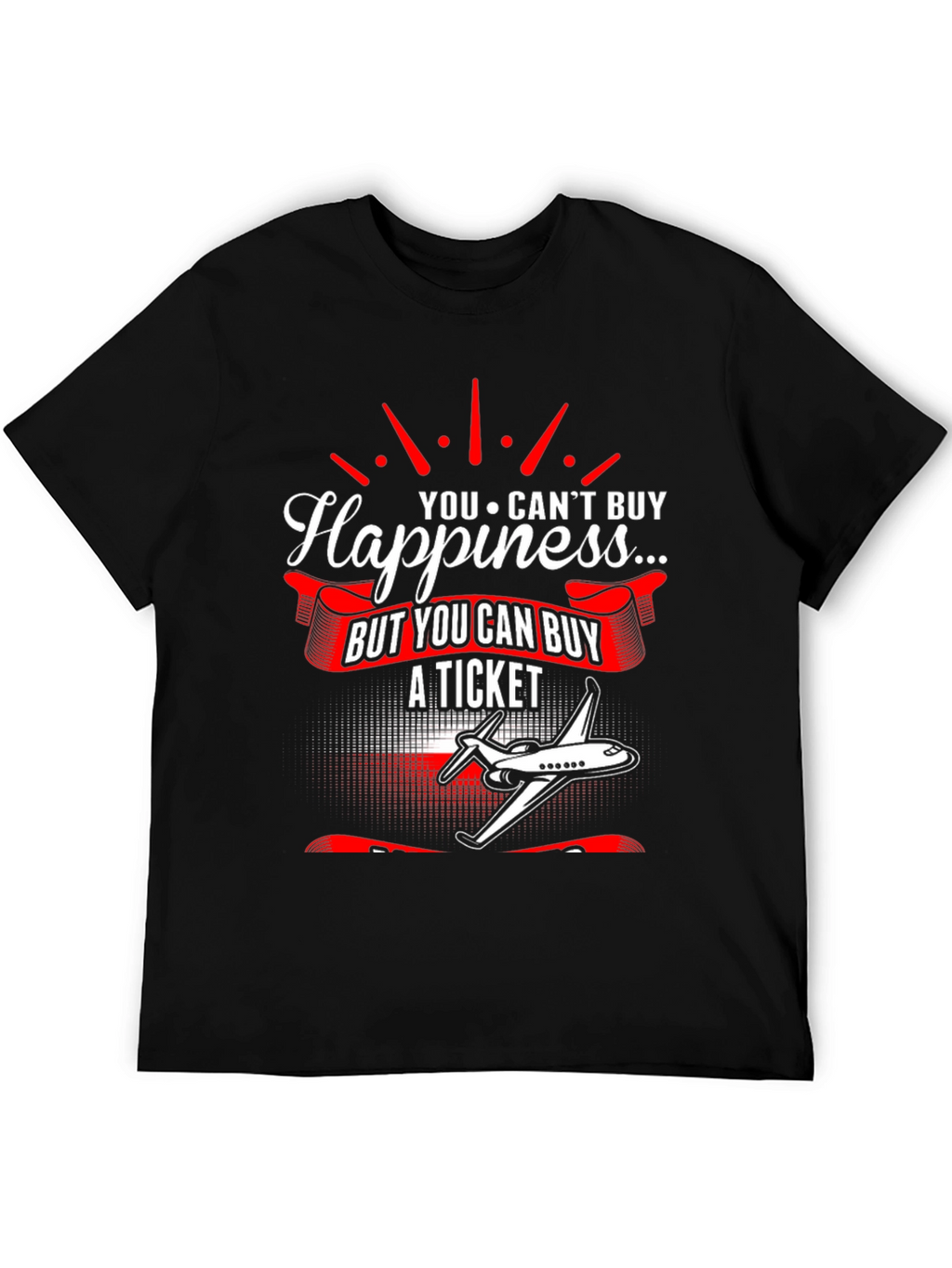 Happiness Ticket Graphic Tee