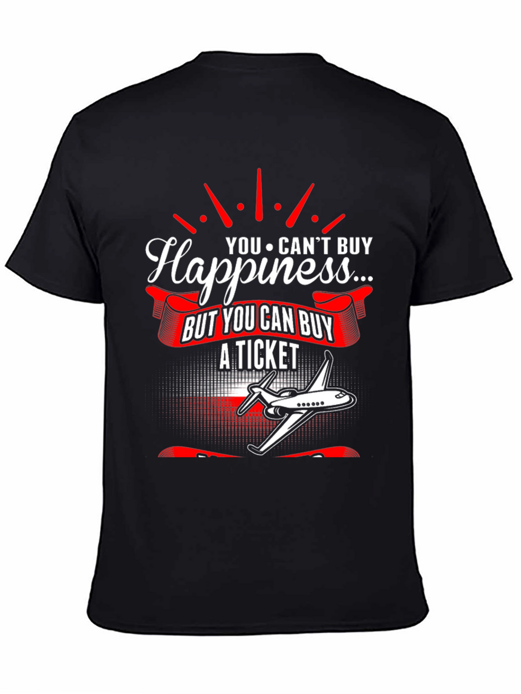 Happiness Ticket Graphic Tee