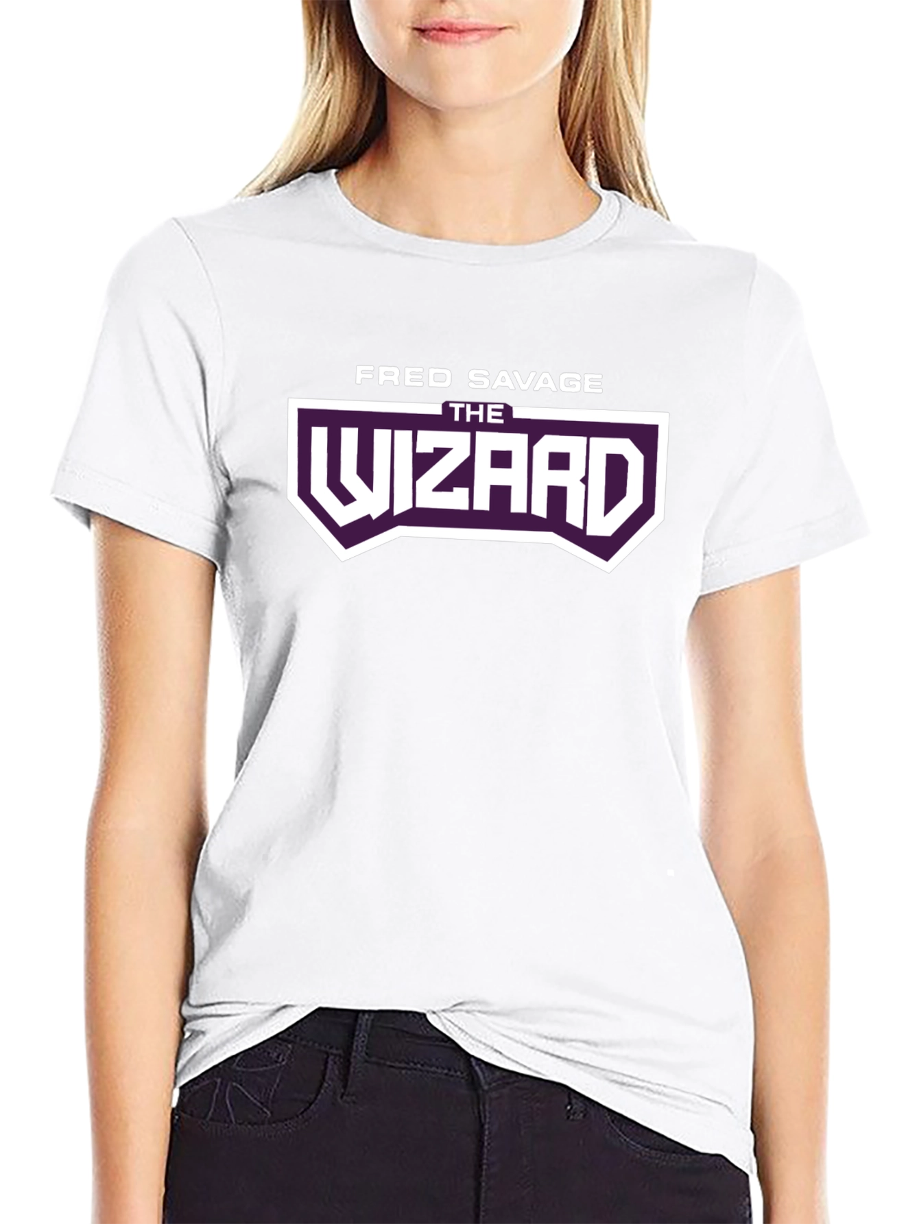 Fred Savage The Wizard Movie Black T-Shirt