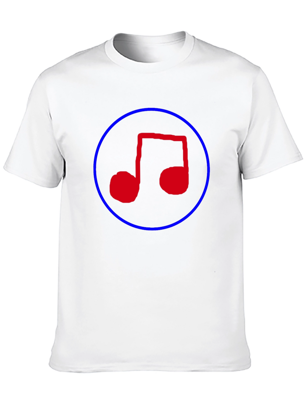 Music Note T-Shirt - Black